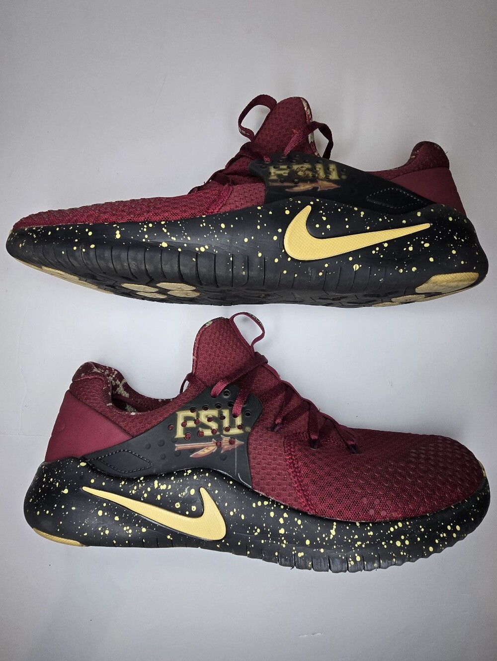 Nike Free TR 8 Florida State FSU Seminoles Sneakers Men's Size 13